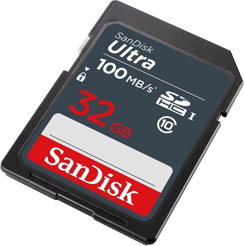 SanDisk 32GB Ultra 100MBs SDHC Memory Card in Kuwait