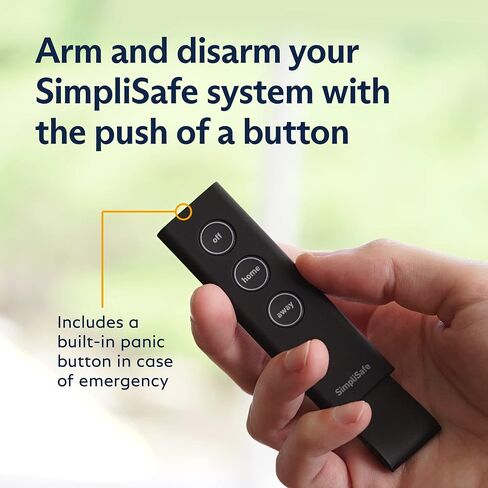 SimpliSafe 12 Piece Wireless Home Security System w/HD Camera - Optional 24/7 Professional Monitoring - No Contract - Compatible with Alexa and Google Assistant, White in Kuwait