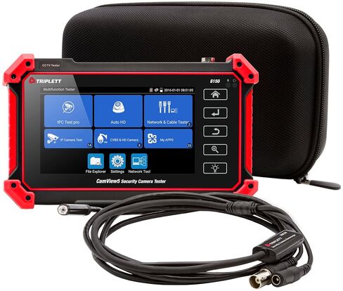 Triplett 8150-BR-KIT CamView IP Pro 5 HD CCTV Camera Tester | Waterproof Borescope in Kuwait