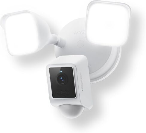 WYZE Floodlight Camera v2, 2K HD Outdoor Security Camera with 2800 Lumens in Kuwait