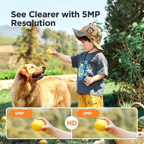 TIGERSECU 5MP Metal Long Range Security Camera for TVI/CVI/AHD/CVBS DVRs | Hybrid 4-in-1 with OSD Switch, Weatherproof for Indoor and Outdoor Use, Power Supply and Coaxial Cable Sold Separately in Kuwait