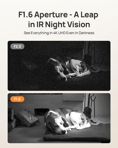 Anona 4K UHD Indoor Camera, Pet/Dog/Baby Security Camera with Phone App, 360°Pan-Tilt, 5G/2.4G Dual-Band Wi-Fi 6, Auto-Tracking, Person/Pet/Baby Crying Detection, Privacy Mode, Two-Way Audio, 2 Pack in Saudi Arabia