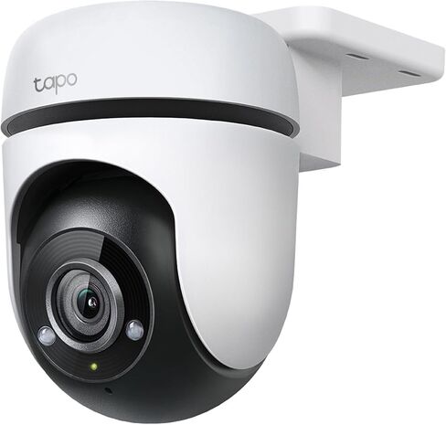 Tapo 1080P Outdoor Wired Pan/Tilt Security Wi-Fi Camera, 360° View, Motion Tracking, Works with Alexa & Google Home, Night Vision, Free AI Detection, Cloud & SD Card Storage(up to 512GB), Tapo C500… | 360° View, Motion Tracking, Works with Alexa & Google  in Kuwait