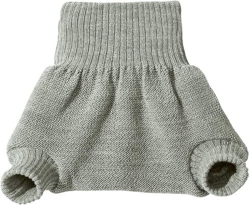 Disana 100% Organic Wool Diapers Cover/Soaker/Over Pants Made in Germany (Grey, 3-6 Months (62-68)) in Kuwait