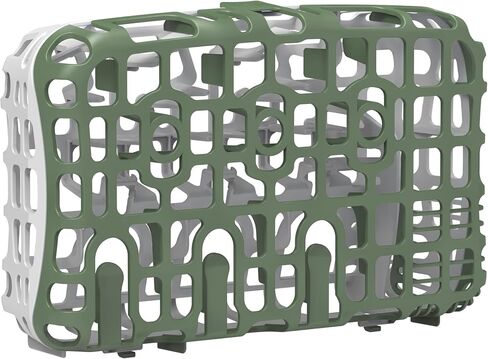 Dr. Brown's Dishwasher Basket for Small Baby Bottle Parts, Pacifiers, and Accessories, Clean, Store and Organize Newborn Essentials, BPA Free, Black in Kuwait
