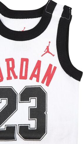 Michael Jordan Jumpman 3 Pc Infant Set (0-6 Months, (0836) White/Red) in Kuwait