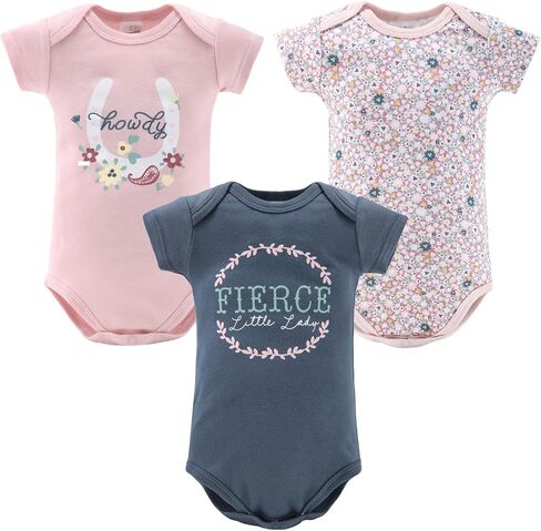 The Peanutshell Baby Layette Gift Set for Girls - 16 Piece New Born Girl Gift Set, Baby Clothes, 0-9 Months - Prairie Floral in Kuwait