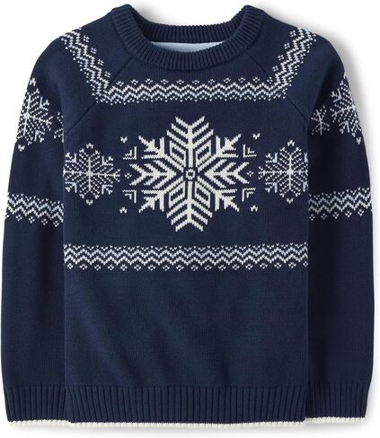 Gymboree Boys' and Toddler Embroidered Pullover Crew Neck Sweatshirt in Kuwait
