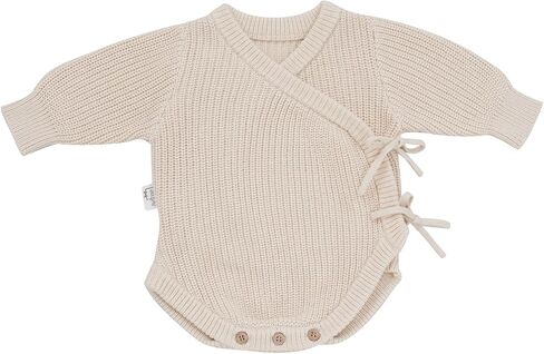 Avibae Cotton Baby Sweater, Long-Sleeve Knit Outfits for Newborns, Warm Infant Fall Winter Clothes in Saudi Arabia