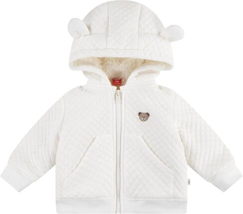 HUGGIES Baby Fleece Lined Zip Up Hooded Jacket in Kuwait