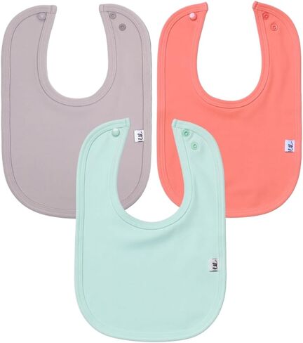 Leya & Lior SnapDry 3-Pack Classic Bibs for Babies – Instant-Dry Absorbent Drool Bibs for Boys & Girls in Saudi Arabia