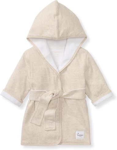 Burt's Bees Baby Hooded Robe Organic Terry Bathrobe, Newborn Bath Essentials, Unisex Boys and Girls in Kuwait