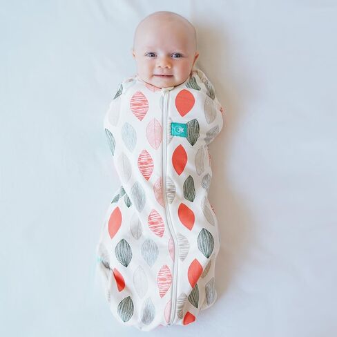 ergoPouch Cocoon Swaddle Sack 1.0 TOG - Baby Sleep Sack, Gentle Snug Fit Helps Calm Startle Reflex, Ideal for Arms In/Out Sleeping, Soft Breathable Fabric for Better Sleep (0-3 Months, Oatmeal Marle) in Kuwait