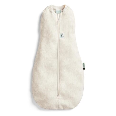 ergoPouch Cocoon Swaddle Sack 1.0 TOG - Baby Sleep Sack, Gentle Snug Fit Helps Calm Startle Reflex, Ideal for Arms In/Out Sleeping, Soft Breathable Fabric for Better Sleep (0-3 Months, Oatmeal Marle) in Kuwait