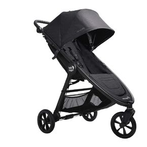 عربة أطفال Baby Jogger City Mini GT2 لجميع التضاريس باللون الأسود مع مقود قابل للتعديل ومكابح انتظار تعمل يدويًا ومحول مقعد السيارة in Kuwait