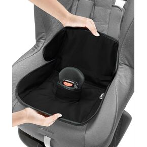 Lynmark® Potty Training Car Seat Protector Cover - Waterproof Soft Piddle Pads for Toddlers and Baby Carseat - Travel-Friendly Universal Washable Liner Mat for Spills, Nappy Leaks, Accidents - Black in Saudi Arabia