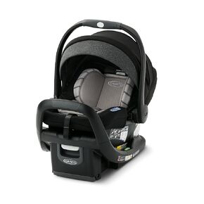 Graco® SnugRide SnugFit Infant Car Seat, Baby Car Seat with Anti Rebound Bar for Extra Safety, No-Rethread Harness, Latch Equipped Carseat, Baby Essentials, Gift for New Parents, Gotham in Kuwait