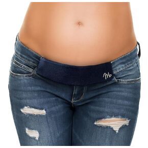 MAEBAND Maternity Belly Band for Pregnant Women — Instantly Extend Your Jeans, Pants & Shorts | Adjustable Waistband Belt Extender for Pregnancy & Postpartum | Soft & Stretchy Maternity Clothes Accessory for Comfort & Support (Medium, Midnight Black) in Saudi Arabia