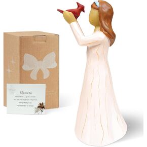 Sympathy Gifts for Loss of Loved One: 5.5" Cardinal Gifts for Women - Sympathy Gift for Loss of Mother Baby - Hand-Painted Bereavement Memorial Gifts for Lover and Friend in Kuwait