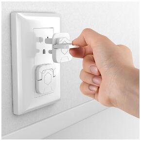 4our Kiddies Baby-Proof Outlet Covers(60 Pack) - Child Safety Electric Plug Protectors to Prevent Power Shock in Kuwait