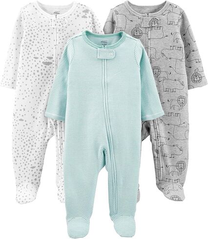 Simple Joys by Carter's Baby 3-Pack Neutral Sleep and Play in Kuwait