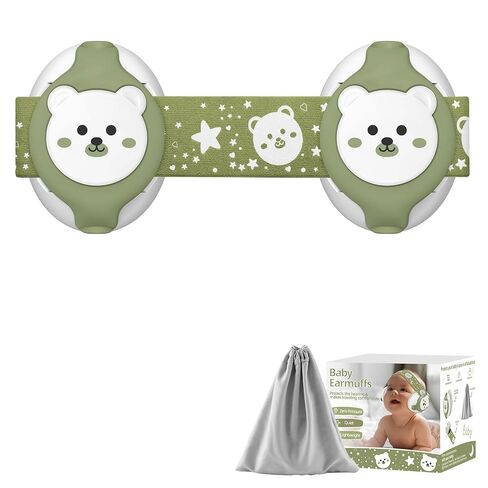 Baby Ear Muffs,25dB Infant Noise Cancelling Headphones for Babies 0-36 Months with Adjustable Headband Infant Ear Protection,Ideal Baby Travel Essentials for Outdoor,Sleep,Airplane & Music Festivals in Kuwait