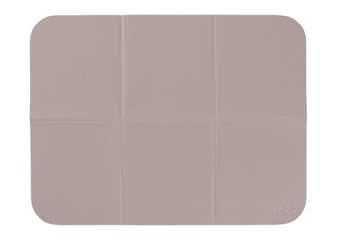 Ubbi On-the-Go Diaper Changing Baby Mat, Taupe | Soft & Comfortable Diaper Bag Accessory Must Have for Newborns, Easy to Clean, Portable Folding Pad, Traveling Accessories in Kuwait