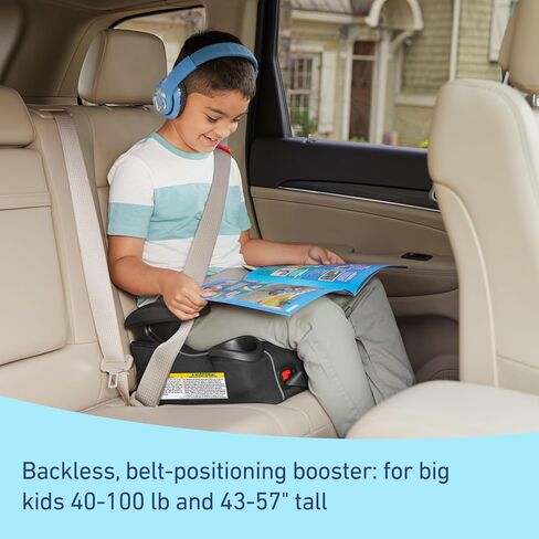 Graco® TurboBooster® LX Backless Booster with Affix Latch | Backless Booster Seat for Big Kids Transitioning to Vehicle Seat Belt (Rio) in Kuwait