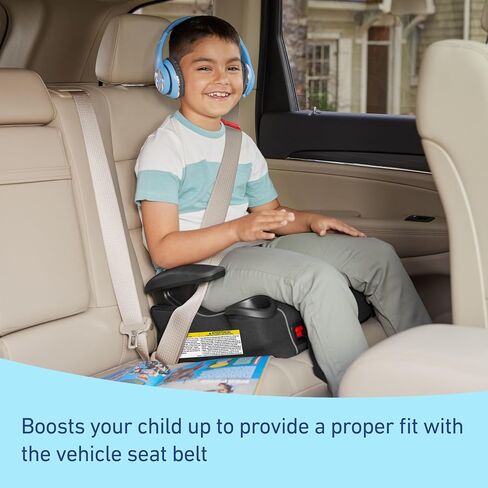 Graco® TurboBooster® LX Backless Booster with Affix Latch | Backless Booster Seat for Big Kids Transitioning to Vehicle Seat Belt (Rio) in Kuwait