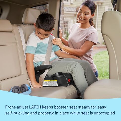 Graco® TurboBooster® LX Backless Booster with Affix Latch | Backless Booster Seat for Big Kids Transitioning to Vehicle Seat Belt (Rio) in Kuwait