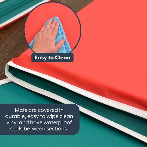 Children's Factory Nap Mat with Built-in Pillow, Nap Mats for Daycare in Kuwait