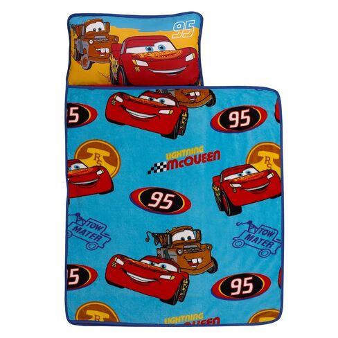 Disney Cars Radiator Springs Toddler Nap Mat with Lightning McQueen in Kuwait