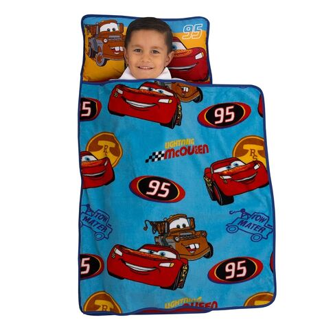 Disney Cars Radiator Springs Toddler Nap Mat with Lightning McQueen in Kuwait
