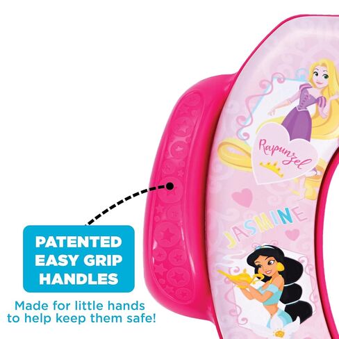 Disney Princess "Loving Life" Soft Potty Seat and Potty Training Seat - Soft Cushion, Baby Potty Training, Safe, Easy to Clean in Kuwait