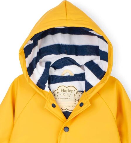 Hatley Baby Boys Printed Raincoats, Yellow, 9-12 Months in Kuwait