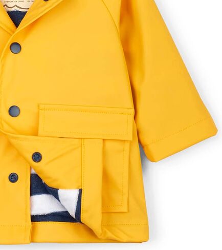 Hatley Baby Boys Printed Raincoats, Yellow, 9-12 Months in Kuwait