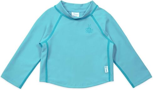 green sprouts i Play Baby & Toddler Long Sleeve Rashguard | All-Day UPF 50+ Sun Protection—Wet or Dry in Kuwait