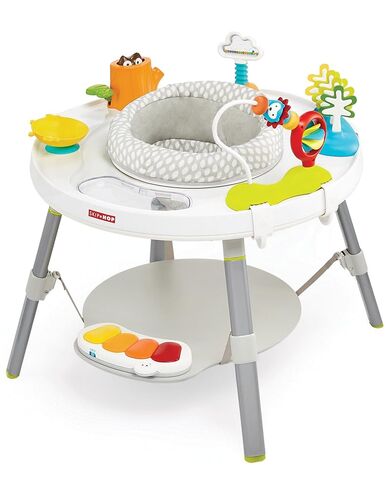 Skip Hop Baby Activity Center: Interactive Play Center with 3-Stage Grow-with-Me Functionality, 4mo+, Silver Lining Cloud in Kuwait