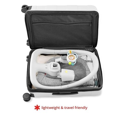 Skip Hop Baby Ergonomic Activity Floor Seat for Upright Sitting Lightweight and Travel-Friendly Silver Lining Cloud Grey Age 0+ in Kuwait