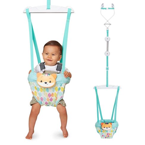 Infantino 2-in-1 Music & Lights Fox Doorway Jumper, 4+ Months in Kuwait