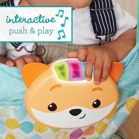 Infantino 2-in-1 Music & Lights Fox Doorway Jumper, 4+ Months in Kuwait