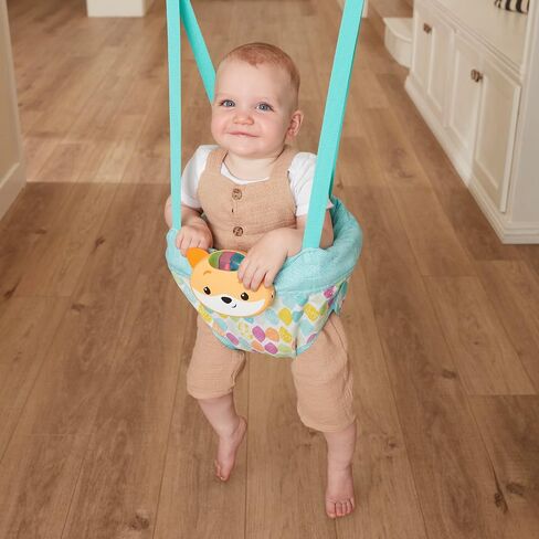 Infantino 2-in-1 Music & Lights Fox Doorway Jumper, 4+ Months in Kuwait