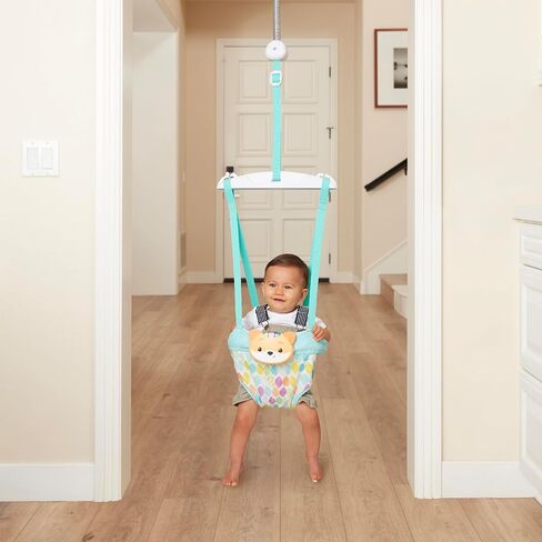 Infantino 2-in-1 Music & Lights Fox Doorway Jumper, 4+ Months in Kuwait