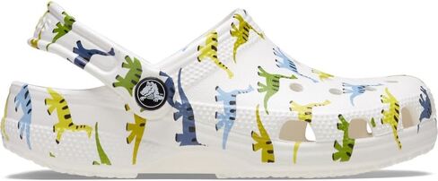 Crocs Classic Marbled Tie-Dye Clog Dinosaur 9 Toddler M in Kuwait