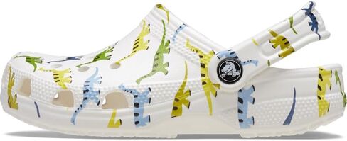Crocs Classic Marbled Tie-Dye Clog Dinosaur 9 Toddler M in Kuwait