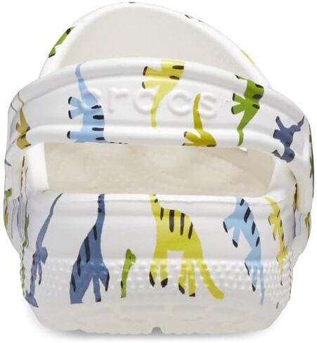 Crocs Classic Marbled Tie-Dye Clog Dinosaur 9 Toddler M in Kuwait