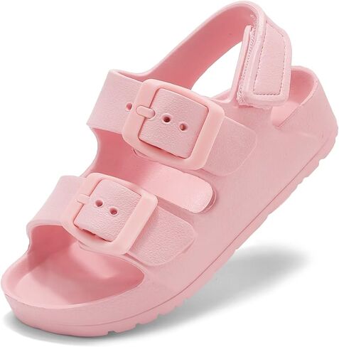 Toddler Boy Girl Sandals Buckle Adjustable Back Strap Water Sandals in Kuwait