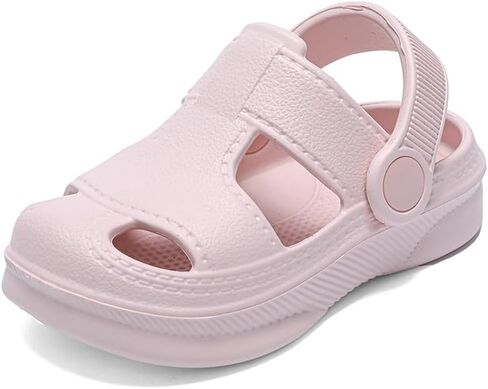 Baby Boys Girls Sandals,Infant Soft Anti-Slip Closed Toe Summer Shoes,Toddler Beach Pool Garden Water EVA Lightweight Clogs for Outdoor in Kuwait