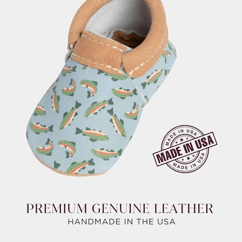 Freshly Picked City Baby Shoe, Genuine Leather | Genuine Italian leather, no-fringe design, elastic ankle. Sizes NB-5, soft sole. Handcrafted in Utah, USA. in Kuwait