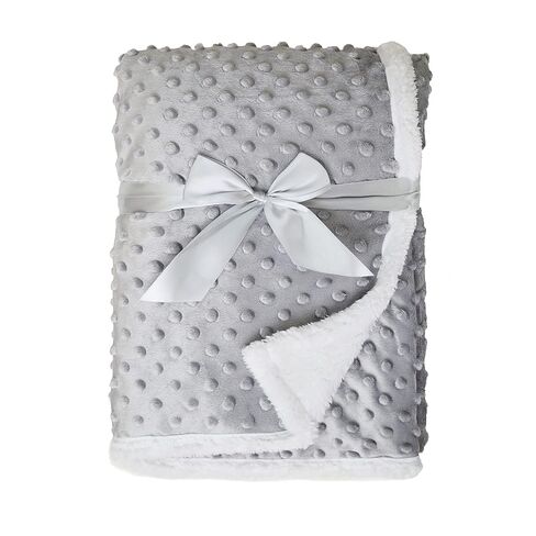 American Baby Company Heavenly Soft Chenille Sherpa Toddler Blanket (36" x 48"), Warm and Cozy, Ivory, for Boys and Girls, Versatile for Nap Time, Preschool and Travel in Kuwait